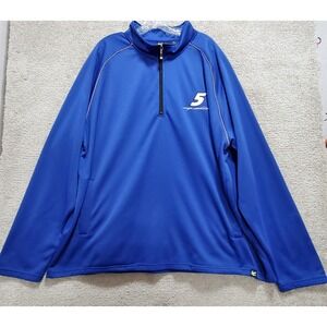 Kasey Kahne 5 Hendrick Motorsports Activewear Men's 2XL Blue Long Sleeve 1/4 Zip